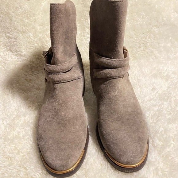 Ugg Kelby Suede Ankle Boots Size 7 - Picture 5 of 15